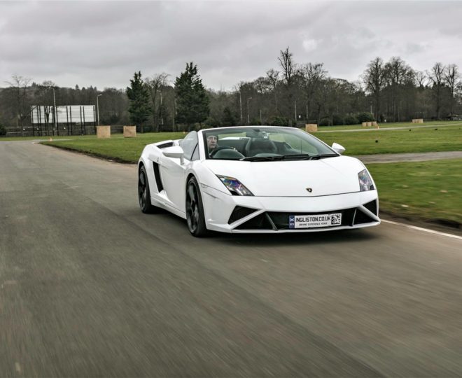 supercar driving